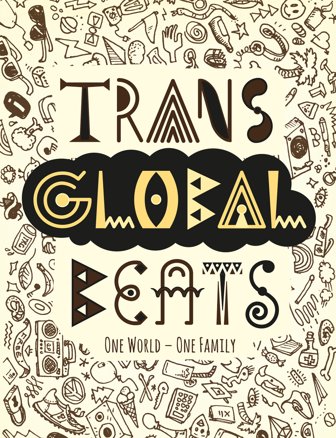 Trans Global Beats, Poster, Illustration, and Brand design, Veranstaltung, munich, queerbeats,